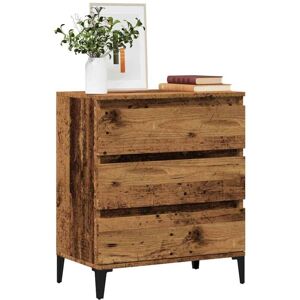 Sideboard Old Wood 60x35x70 cm Engineered Wood vidaXL Sideboard Old Wood 60x35x70 cm Engineered Wood vidaXL