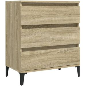 Sideboard Sonoma Oak 60x35x70 cm Engineered Wood Vidaxl Sideboard Sonoma Oak 60x35x70 cm Engineered Wood Vidaxl