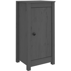 Sideboards 2 pcs Grey 39x35x80 cm Solid Wood Pine Vidaxl Sideboards 2 pcs Grey 39x35x80 cm Solid Wood Pine Vidaxl