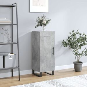 Sideboard Concrete Grey 34.5x34x90 cm Engineered Wood Vidaxl Sideboard Concrete Grey 34.5x34x90 cm Engineered Wood Vidaxl