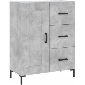 Sideboard Concrete Grey 69.5x34x90 cm Engineered Wood Vidaxl Sideboard Concrete Grey 69.5x34x90 cm Engineered Wood Vidaxl