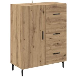 Sideboard with Drawer Artisan Oak 69.5 x 34 x 90 cm vidaXL Sideboard with Drawer Artisan Oak 69.5 x 34 x 90 cm vidaXL