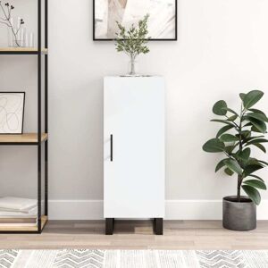 Sideboard White 34.5x34x90 cm Engineered Wood Vidaxl Sideboard White 34.5x34x90 cm Engineered Wood Vidaxl