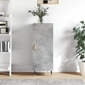 Sideboard Concrete Grey 34.5x34x90 cm Engineered Wood Vidaxl Sideboard Concrete Grey 34.5x34x90 cm Engineered Wood Vidaxl
