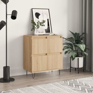 Vidaxl - Sideboard Sonoma Oak 60x35x70 cm Engineered Wood Vidaxl - Sideboard Sonoma Oak 60x35x70 cm Engineered Wood
