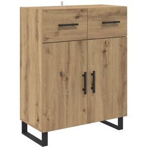 Sideboard Artisan Oak 69.5 x 34 x 90 cm Engineered Wood vidaXL Sideboard Artisan Oak 69.5 x 34 x 90 cm Engineered Wood vidaXL