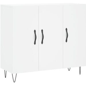 Sideboard White 90x34x80 cm Engineered Wood Vidaxl Sideboard White 90x34x80 cm Engineered Wood Vidaxl
