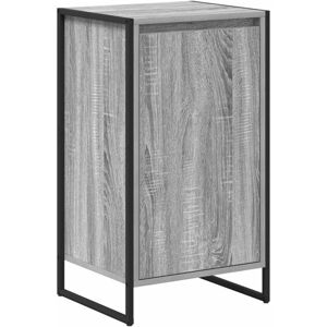 Sideboard Grey Sonoma 43 x 36 x 75.5 cm Engineered Wood vidaXL Sideboard Grey Sonoma 43 x 36 x 75.5 cm Engineered Wood vidaXL