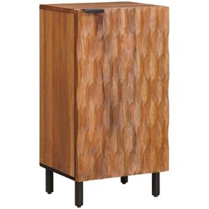 Sideboard Acacia Brown Finish 40 x 33 x 75 cm Solid Mango Wood vidaXL Sideboard Acacia Brown Finish 40 x 33 x 75 cm Solid Mango Wood vidaXL