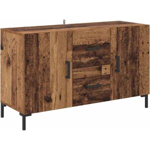 Sideboard with Drawer Old Wood 100 x 36 x 60 cm Engineered Wood vidaXL Sideboard with Drawer Old Wood 100 x 36 x 60 cm Engineered Wood vidaXL
