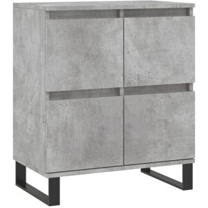 Sideboard Concrete Grey 60x35x70 cm Engineered Wood vidaXL Sideboard Concrete Grey 60x35x70 cm Engineered Wood vidaXL
