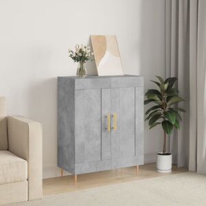 vidaXL Concrete Grey Sideboard - Storage Cabinet vidaXL Concrete Grey Sideboard - Storage Cabinet