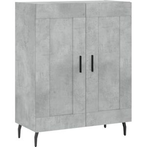 Sideboard Concrete Grey 69.5x34x90 cm Engineered Wood Vidaxl Sideboard Concrete Grey 69.5x34x90 cm Engineered Wood Vidaxl