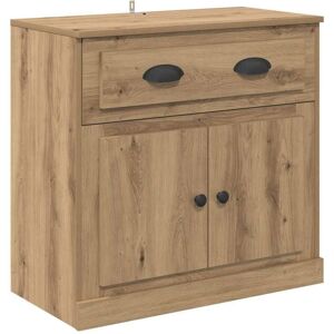 Highboard Artisan Oak 70 x 35.5 x 67.5 cm Engineered Wood vidaXL Highboard Artisan Oak 70 x 35.5 x 67.5 cm Engineered Wood vidaXL