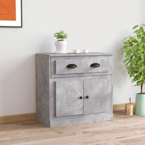 Sideboard Concrete Grey 70x35.5x67.5 cm Engineered Wood Vidaxl Sideboard Concrete Grey 70x35.5x67.5 cm Engineered Wood Vidaxl