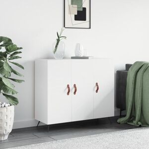 Sideboard White 90x34x80 cm Engineered Wood Vidaxl Sideboard White 90x34x80 cm Engineered Wood Vidaxl