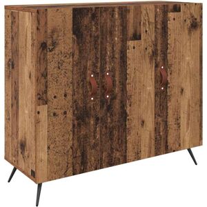 Sideboard Brown 90 x 34 x 80 cm Engineered wood Vidaxl Sideboard Brown 90 x 34 x 80 cm Engineered wood Vidaxl