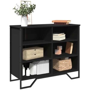 Sideboard Black 91x35.5x74.5 cm Engineered Wood Vidaxl Sideboard Black 91x35.5x74.5 cm Engineered Wood Vidaxl