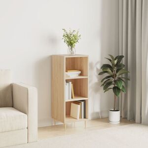 Sideboard Sonoma Oak 34.5x32.5x90 cm Engineered Wood vidaXL Sideboard Sonoma Oak 34.5x32.5x90 cm Engineered Wood vidaXL