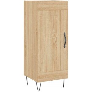 MAISONCHIC Sonoma Oak Credenza - Durable Storage & Modern Design MAISONCHIC Sonoma Oak Credenza - Durable Storage & Modern Design