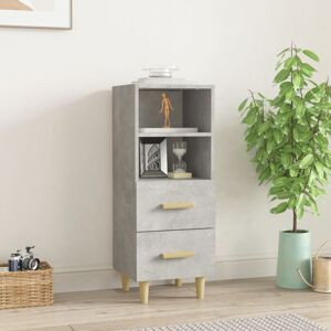 Sideboard Concrete Grey 34.5x34x90 cm Engineered Wood Vidaxl Sideboard Concrete Grey 34.5x34x90 cm Engineered Wood Vidaxl