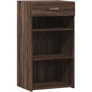 Sideboard Brown Oak 50x42.5x93 cm Engineered Wood Vidaxl Sideboard Brown Oak 50x42.5x93 cm Engineered Wood Vidaxl