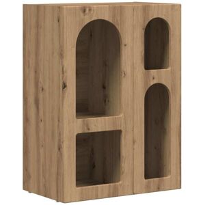 Sideboard Artisan Oak 59 x 35 x 80.5 cm Engineered Wood vidaXL Sideboard Artisan Oak 59 x 35 x 80.5 cm Engineered Wood vidaXL