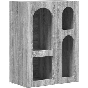 Sideboard Grey Sonoma 59 x 35 x 80.5 cm Engineered Wood vidaXL Sideboard Grey Sonoma 59 x 35 x 80.5 cm Engineered Wood vidaXL