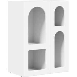 Sideboard White 59 x 35 x 80.5 cm Engineered Wood vidaXL Sideboard White 59 x 35 x 80.5 cm Engineered Wood vidaXL