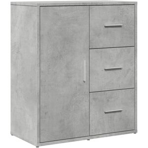 Sideboard Concrete Grey 60x31x70 cm Engineered Wood Vidaxl Sideboard Concrete Grey 60x31x70 cm Engineered Wood Vidaxl