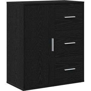 Vidaxl - Sideboard with Drawer Black oak 60 x 31 x 70 cm Engineered wood Vidaxl - Sideboard with Drawer Black oak 60 x 31 x 70 cm Engineered wood