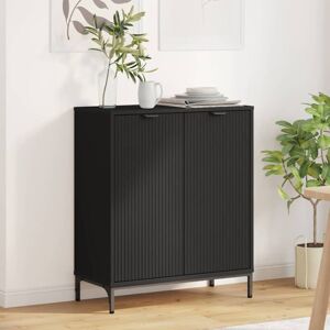 Sideboard Black 69.5 x 33 x 82 cm Engineered wood vidaXL Sideboard Black 69.5 x 33 x 82 cm Engineered wood vidaXL