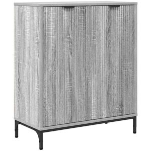 Sideboard Grey sonoma 69.5 x 33 x 82 cm Engineered wood vidaXL Sideboard Grey sonoma 69.5 x 33 x 82 cm Engineered wood vidaXL