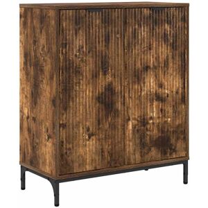 Sideboard Smoked oak 69.5 x 33 x 82 cm Engineered wood vidaXL Sideboard Smoked oak 69.5 x 33 x 82 cm Engineered wood vidaXL