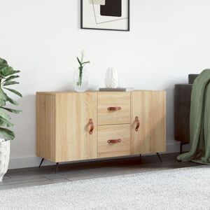 Sideboard Sonoma Oak 100x36x60 cm Engineered Wood Vidaxl Sideboard Sonoma Oak 100x36x60 cm Engineered Wood Vidaxl