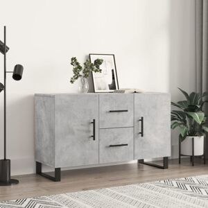 Sideboard Concrete Grey 100x36x60 cm Engineered Wood Vidaxl Sideboard Concrete Grey 100x36x60 cm Engineered Wood Vidaxl