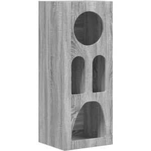 Sideboard Grey Sonoma 40 x 35 x 100.5 cm Engineered Wood vidaXL Sideboard Grey Sonoma 40 x 35 x 100.5 cm Engineered Wood vidaXL