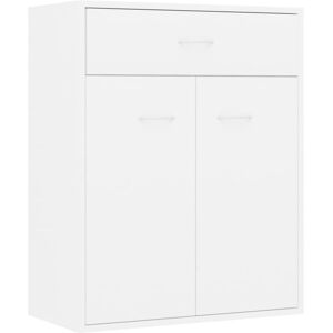 Sideboard White 60x30x75 cm Engineered Wood Vidaxl Sideboard White 60x30x75 cm Engineered Wood Vidaxl