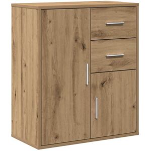 Sideboard Artisan oak 60 x 31 x 70 cm Engineered wood Vidaxl Sideboard Artisan oak 60 x 31 x 70 cm Engineered wood Vidaxl