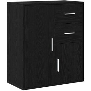 Vidaxl - Sideboard with Drawer Black oak 60 x 31 x 70 cm Engineered wood Vidaxl - Sideboard with Drawer Black oak 60 x 31 x 70 cm Engineered wood