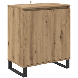 Sideboard Artisan Oak 60 x 35 x 70 cm Engineered Wood vidaXL Sideboard Artisan Oak 60 x 35 x 70 cm Engineered Wood vidaXL
