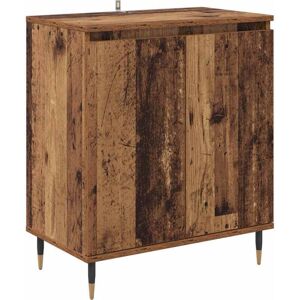 Sideboard Old Wood 60 x 35 x 70 cm Engineered Wood vidaXL Sideboard Old Wood 60 x 35 x 70 cm Engineered Wood vidaXL
