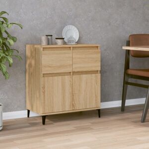 Sideboard Sonoma Oak 60x35x70 cm Engineered Wood Vidaxl Sideboard Sonoma Oak 60x35x70 cm Engineered Wood Vidaxl