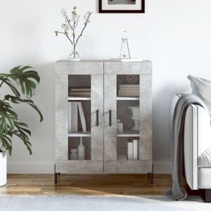 Sideboard Concrete Grey 69.5x34x90 cm Engineered Wood Vidaxl Sideboard Concrete Grey 69.5x34x90 cm Engineered Wood Vidaxl