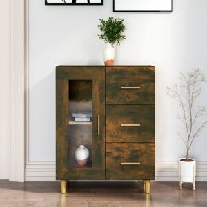 Vidaxl - Sideboard Smoked Oak 69,5x34x90 cm Engineered Wood Vidaxl - Sideboard Smoked Oak 69,5x34x90 cm Engineered Wood