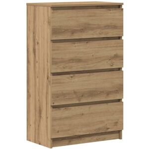 Sideboard Artisan Oak 60x35x98.5 cm Engineered Wood vidaXL Sideboard Artisan Oak 60x35x98.5 cm Engineered Wood vidaXL