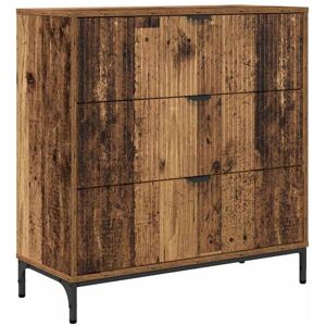 Sideboard Old wood 79.5 x 33 x 82 cm Engineered wood vidaXL Sideboard Old wood 79.5 x 33 x 82 cm Engineered wood vidaXL