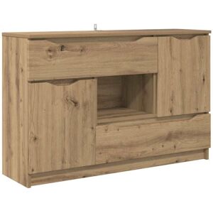 Sideboard Artisan Oak 100 x 30 x 65.6 Engineered Wood vidaXL Sideboard Artisan Oak 100 x 30 x 65.6 Engineered Wood vidaXL
