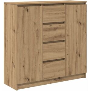 Vidaxl Artisan Oak Sideboard - Storage Furniture Vidaxl Artisan Oak Sideboard - Storage Furniture