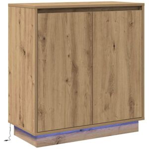 Sideboard Artisan Oak 71 x 34.5 x 75 cm Engineered wood Vidaxl Sideboard Artisan Oak 71 x 34.5 x 75 cm Engineered wood Vidaxl